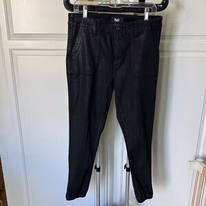 PAIGE black coated denim